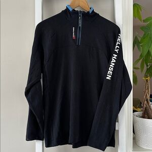 Helly Hansen 1/4 Zip Long Sleeve Logo Pullover
